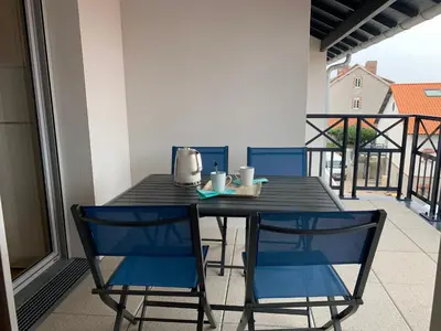 Balcon ou terrasse dans l'établissement LE CLOS SAINTE MARIE