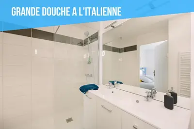 Salle de bains dans l'établissement Appartistic - Appartement des artistes