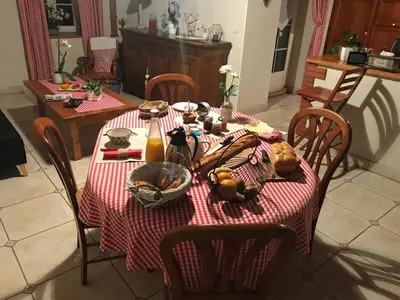 Nourriture dans le B&B/chambre d'hôtes ou à proximité