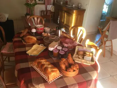 Nourriture dans le B&B/chambre d'hôtes ou à proximité