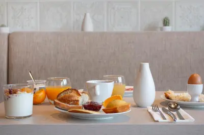Nourriture dans l'hôtel ou à proximité