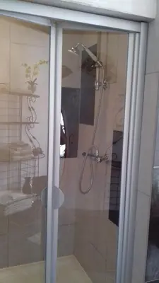 Salle de bains dans l'établissement La Muscadîne
