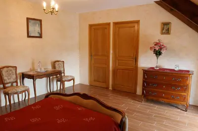 Coin salon dans l'établissement Chambres d'hôtes de Lunel