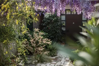 Jardin de l'établissement L'instant jardin