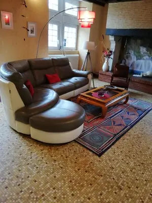 Coin salon dans l'établissement La haye Georget