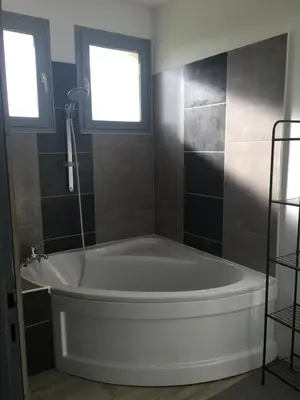 Salle de bains dans l'établissement chez juliette