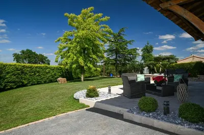 Jardin de l'établissement Au doux repos