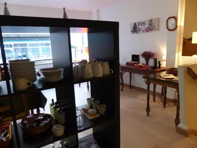 Cuisine ou kitchenette dans l'établissement Hotel La Belle Etoile