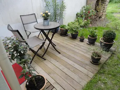 Jardin de l'établissement Au Cadran Solaire