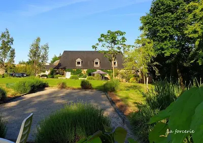 Jardin de l'établissement La Forcerie de Chatelais