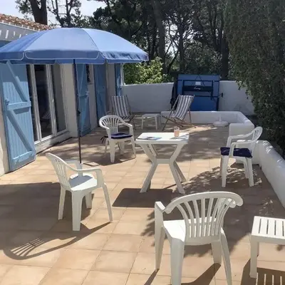 Maison 4 adultes et 4 enfants - 250m de la plage