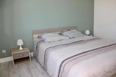 Un ou plusieurs lits dans un hébergement de l'établissement Maison pour 6 au coeur de Saint-Hilaire-de-Riez