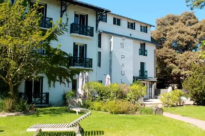 Jardin de l'établissement Hotel Saint Paul