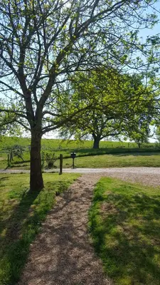 Paysage naturel près de la maison de vacances