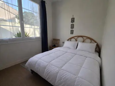 Un ou plusieurs lits dans un hébergement de l'établissement Maison familiale 5 pers à St Brevin proche plage - FR-1-364-90