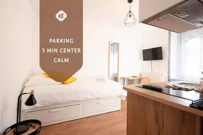 Plan de l'établissement Studio Vahiny2 All comfort WIFI NETFLIX Parking