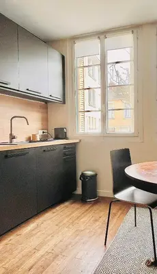 Cuisine ou kitchenette dans l'établissement 
