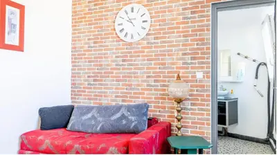 Coin salon dans l'établissement KY-Ryce 4 personnes