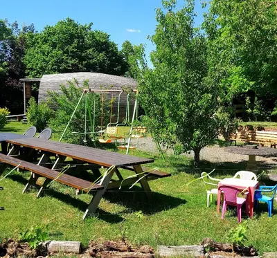 Jardin de l'établissement 