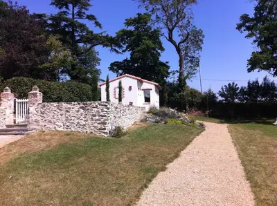 Jardin de l'établissement Domaine du Chêne Crucy