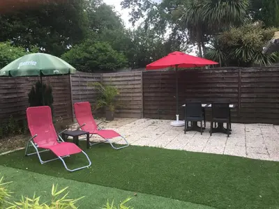Jardin de l'établissement Maisonnette de 2 personnes