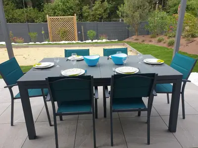 Plan de l'établissement Holiday home with private pool