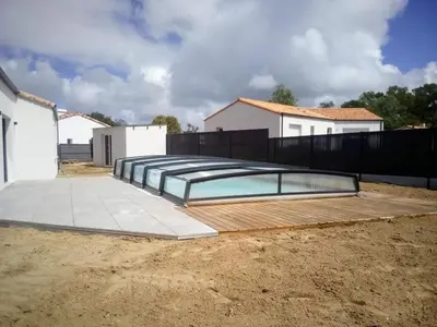Plan de l'établissement Holiday home with private pool