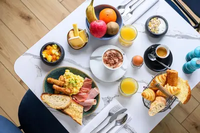 Nourriture dans l'hôtel ou à proximité
