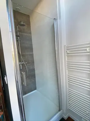 Salle de bains dans l'établissement Lysbed - Chevreul