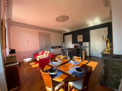 Cuisine ou kitchenette dans l'établissement Lysbed - Chevreul