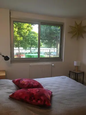Un ou plusieurs lits dans un hébergement de l'établissement Le bord de Loire