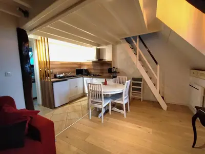 Cuisine ou kitchenette dans l'établissement Manoir de L'Aisnerie