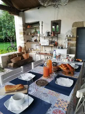 Nourriture dans le B&B/chambre d'hôtes ou à proximité