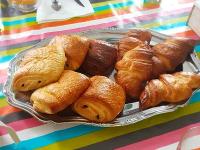 Nourriture dans la maison d'hôtes ou à proximité