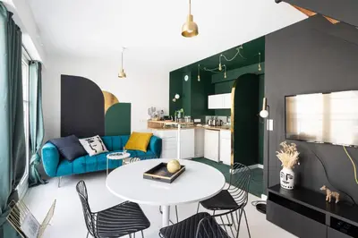 Cuisine ou kitchenette dans l'établissement Jad'Or - avec parking privé