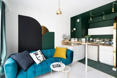 Cuisine ou kitchenette dans l'établissement Jad'Or - avec parking privé