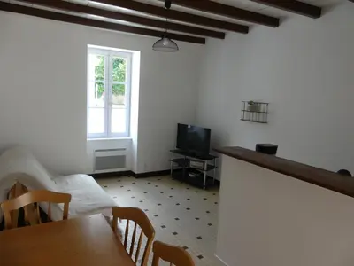 Télévision ou salle de divertissement dans l'établissement Petit gite du Puy Lambert