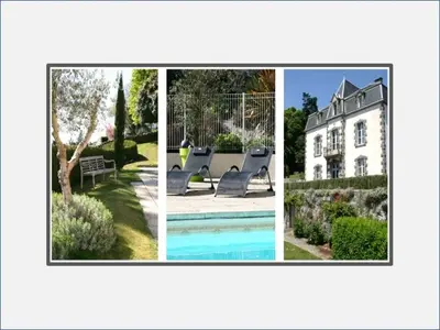 Piscine de l'établissement Maison d'hôtes et gîtes La Chouannerie à côté du parc du Puy duFou ou située à proximité