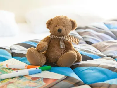 Un ou plusieurs lits dans un hébergement de l'établissement hotelF1 Saint Nazaire La Baule