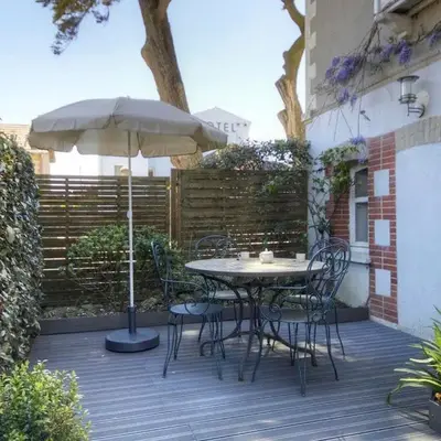 Gîte en Bord de Mer à Saint-Michel-Chef-Chef - Terrasse