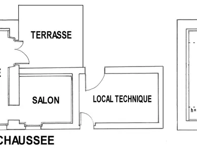 Plan de l'établissement Gîte écolabel entre Angers et Loire, piscine chauffée, jardin clos, calme et charme authentique - FR-1-306-847