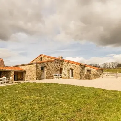 Maison de vignerons avec jardin