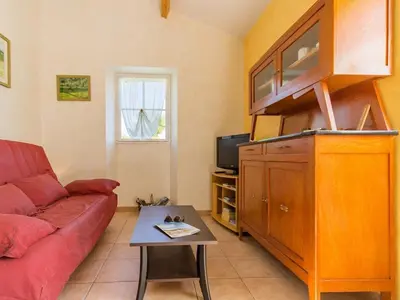 Télévision ou salle de divertissement dans l'établissement Gîte cosy avec spa en pleine campagne près de Pornic - FR-1-306-927