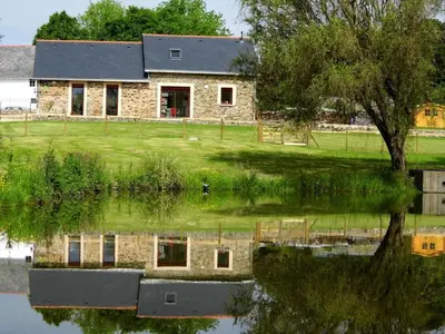 Paysage naturel près de la maison de vacances