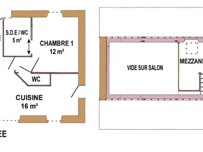 Plan de l'établissement Gîte familial au calme avec étang privé, proche Nantes, jardin, activités, et accès PMR - FR-1-306-961