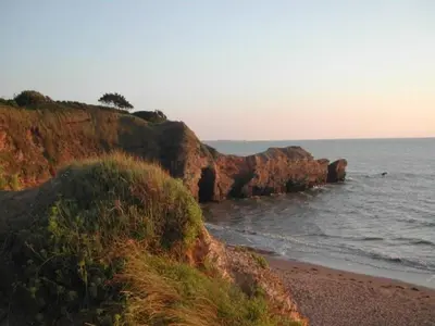 Paysage naturel près de la maison de vacances