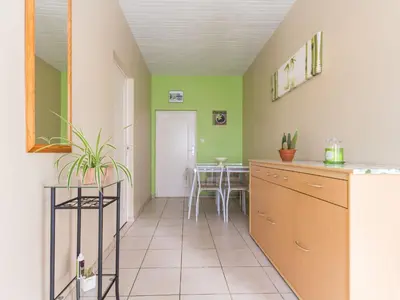 Cuisine ou kitchenette dans l'établissement Gîte à la campagne avec jardin clos, terrasse, wifi et vélos - entre Ancenis et Châteaubriant - FR-1-306-1111