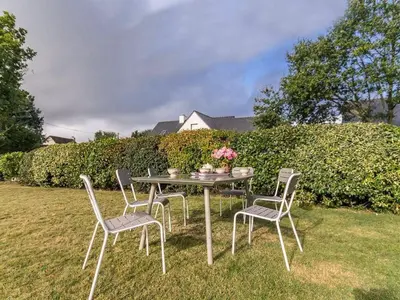 Jardin de l'établissement Gîte calme entre plage et nature, 3 chambres, jardin clos, proche Guérande/La Baule - FR-1-306-1125