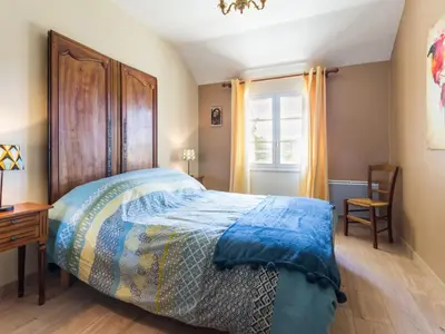 Un ou plusieurs lits dans un hébergement de l'établissement Maison de pêcheurs avec terrasse en bord de Loire, wifi, vélos et équipé bébé - FR-1-306-1177