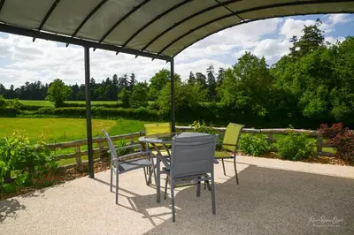 Jardin de l'établissement Les Chambres d'Aurore